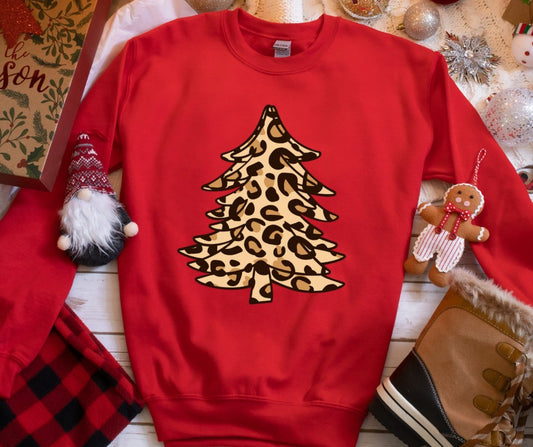 Leopard Christmas Tree