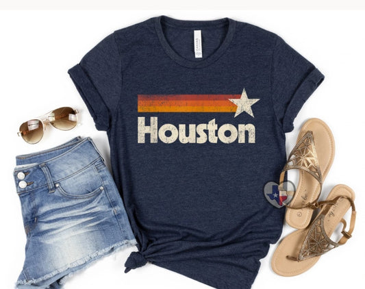 Vintage Houston Stripe