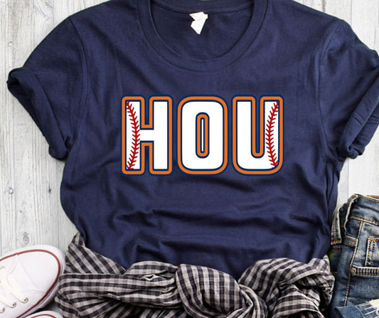 HOU Baseball Stitch