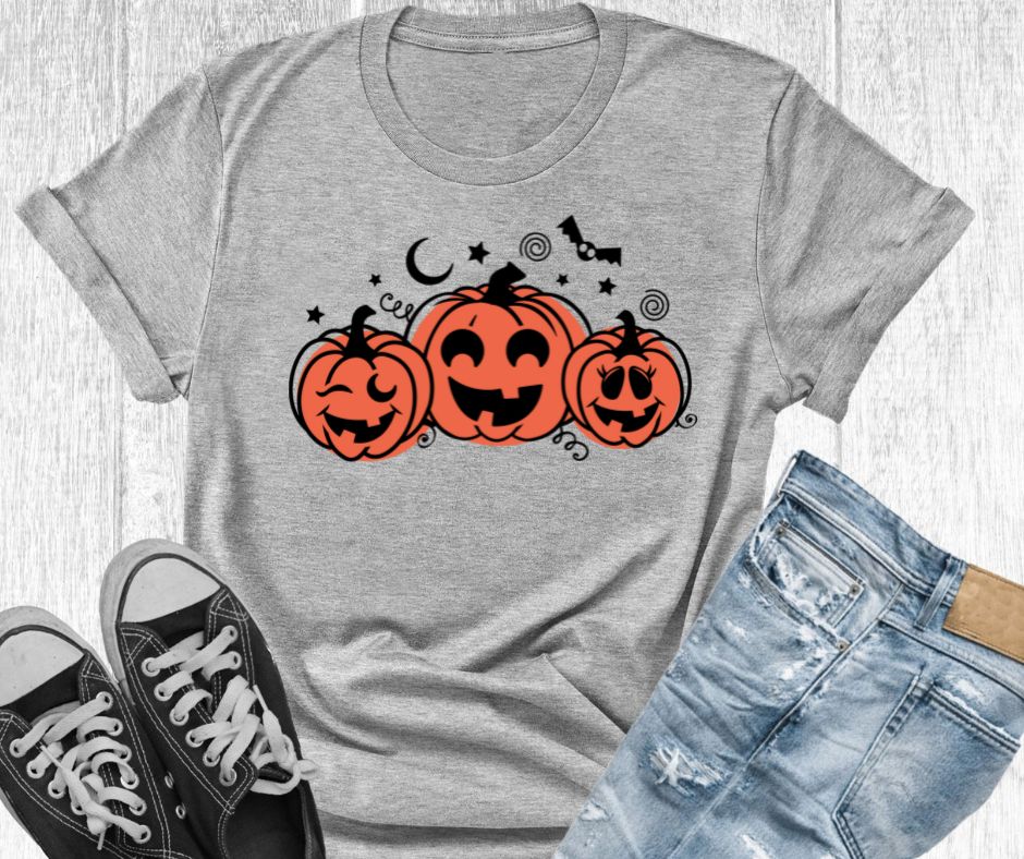 Three Pumpkin Tee