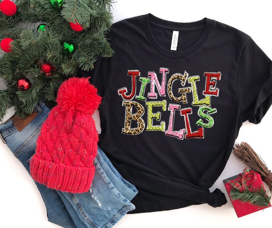 Jingle Bells (Black Tee)